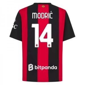 Futbalový Dres AC Milan Domáci 2026/27 Luka Modrić 14 Pánsky