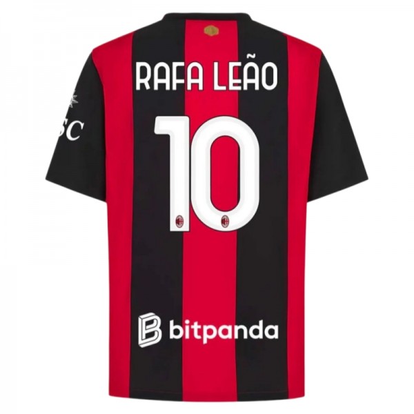Futbalový Dres AC Milan Domáci 2026/27 Rafa Leão 10 Pánsky 1 Futbalový Dres AC Milan Domáci 2026/27 Rafa Leão 10 Pánsky Krátky Rukáv