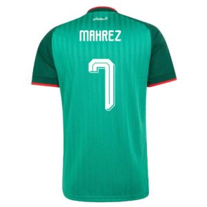 Home 4 Futbalový dresy Alžírsko MS 2026 Vonkajší Riyad Mahrez 7 Pánsky