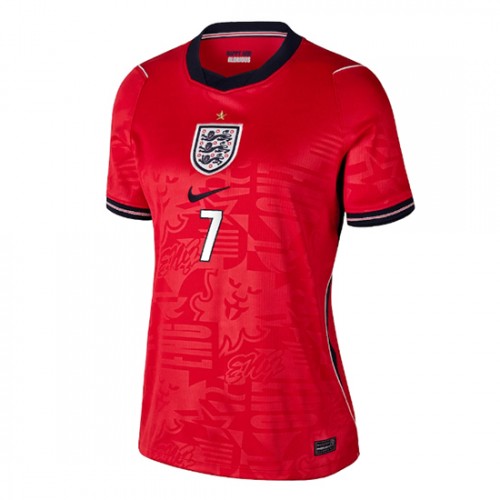 Futbalový Dres Anglicko MS 2026 Bukayo Saka #7 Vonkajší Ženy 2 Futbalový Dres Anglicko MS 2026 Bukayo Saka #7 Vonkajší Ženy - Afbeelding 2