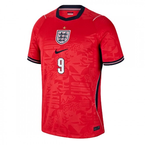 Anglicko Vonkajší MS 2026 Harry Kane #9 futbalové dresy Krátky Rukáv 2 Anglicko Vonkajší MS 2026 Harry Kane #9 futbalové dresy Krátky Rukáv - Afbeelding 2