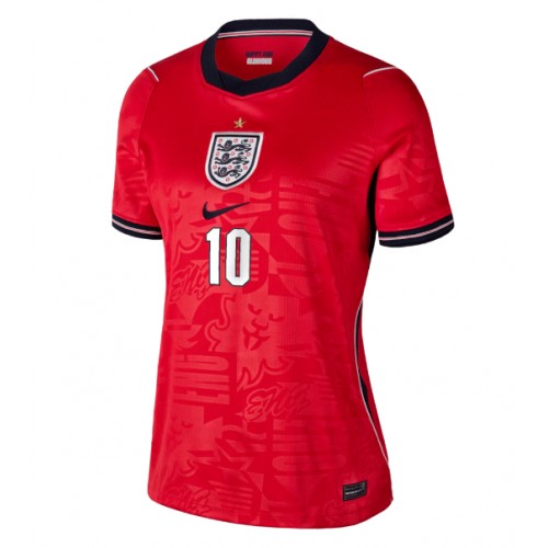 Futbalový Dres Anglicko MS 2026 Jude Bellingham #10 Vonkajší Ženy 2 Futbalový Dres Anglicko MS 2026 Jude Bellingham #10 Vonkajší Ženy – Obrázok 2