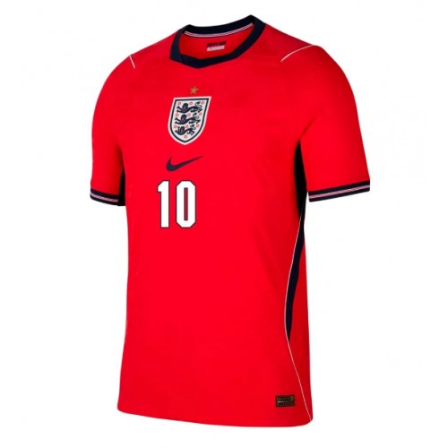 Anglicko Vonkajší MS 2026 Jude Bellingham #10 futbalové dresy Krátky Rukáv 2 Anglicko Vonkajší MS 2026 Jude Bellingham #10 futbalové dresy Krátky Rukáv - Afbeelding 2