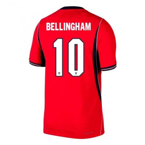 Anglicko Vonkajší MS 2026 Jude Bellingham #10 futbalové dresy Krátky Rukáv 1 Anglicko Vonkajší MS 2026 Jude Bellingham #10 futbalové dresy Krátky Rukáv