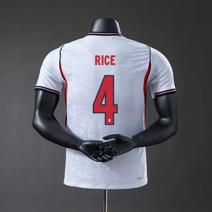 Pánsky Futbalový Dres Anglicko MS 2026 Domáci Declan Rice 4 2 Pánsky Futbalový Dres Anglicko MS 2026 Domáci Declan Rice 4 – Obrázok 2