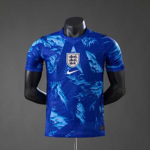 Pánsky Futbalový dresy Anglicko MS 2026 Preč Modrý brankársky dres