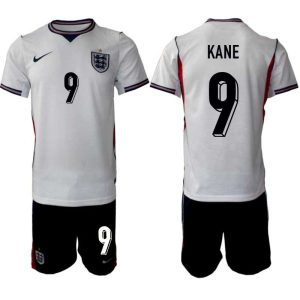 Fußballtrikot England WM 2026 Harry Kane #9 Heim Herren Set