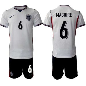 Fußballtrikot England WM 2026 Harry Maguire #6 Heim Herren Set