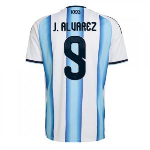 Argentína futbalové dresy MS 2026 Julian Alvarez #9 Domáci