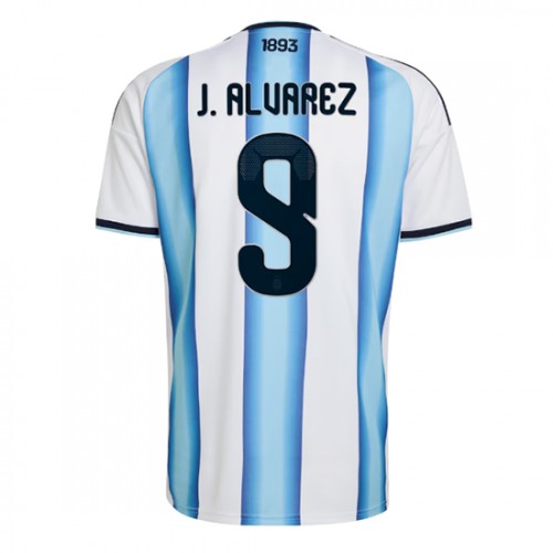 Argentína futbalové dresy MS 2026 Julian Alvarez #9 Domáci 1 Argentína futbalové dresy MS 2026 Julian Alvarez #9 Domáci