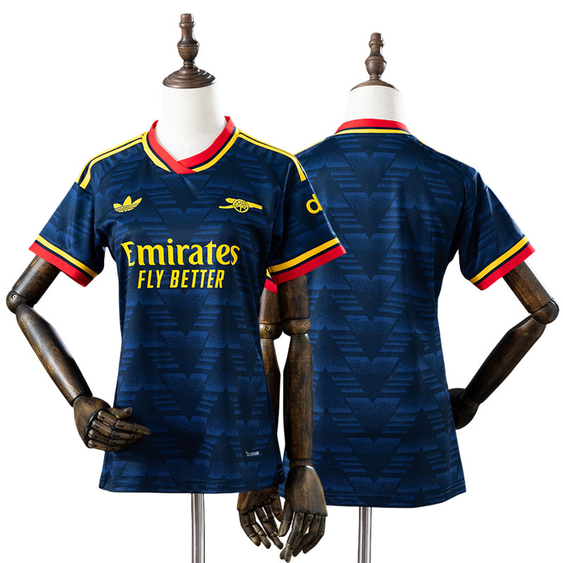 Ženy Futbalový Dres Arsenal 2026/27 Preč Temnomodrá 1 Ženy Futbalový Dres Arsenal 2026/27 Preč Temnomodrá