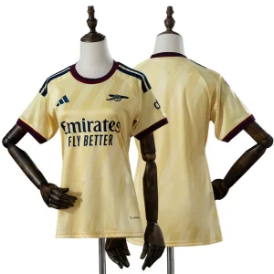 Home 11 Arsenal 2026/27 Tretina dres Ženy Futbalový Dres žltá