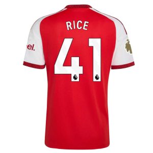 Futbalový Dres Arsenal Domáci 2026/27 Declan Rice 41 Pánsky Krátky Rukáv