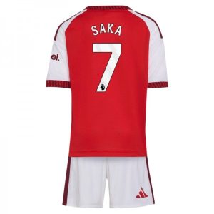 Detské Futbalový Dres Arsenal Domáci 2026/27 Bukayo Saka 7 Komplet