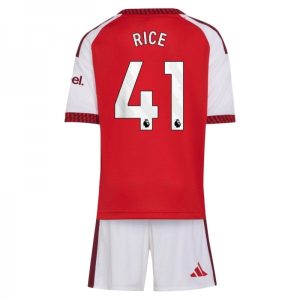 Detské Futbalový Dres Arsenal Domáci 2026/27 Declan Rice 41 Komplet