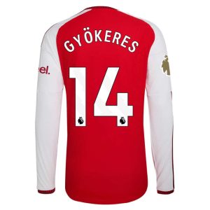 Arsenal Domáci Dres 2026/27 Viktor Gyökeres 14 Pánsky Dlhý Rukáv