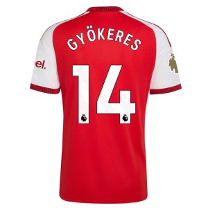 Futbalový Dres Arsenal Domáci 2026/27 Viktor Gyökeres 14 Pánsky