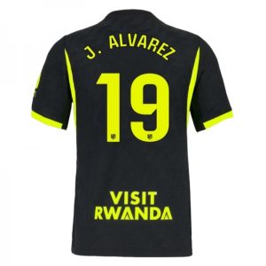 Atlético Madrid Preč dres 2026/27 Julián Alvarez 19 Pánsky Krátky Rukáv