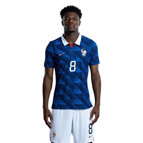 Pánsky Futbalový dres Francúzsko MS 2026 Preč Komplet Aurélien Tchouaméni 8 1 Pánsky Futbalový dres Francúzsko MS 2026 Preč Komplet Aurélien Tchouaméni 8