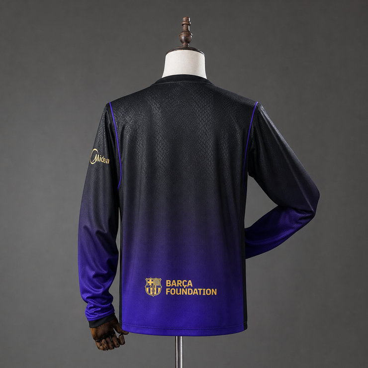 Pánsky Futbalový Dres Barcelona x Kobe Bryant 2026/27 Preč Dlhý Rukáv 2 Pánsky Futbalový Dres Barcelona x Kobe Bryant 2026/27 Preč Dlhý Rukáv-1