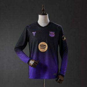 Pánsky Futbalový Dres Barcelona x Kobe Bryant 2026/27 Preč Dlhý Rukáv