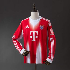 Bayern München 2025/26 Domáci Dres Dlhý Rukáv Pánsky