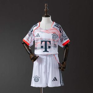 Detský Futbalový Dres Bayern München 2025/26 Preč dres s Šortky