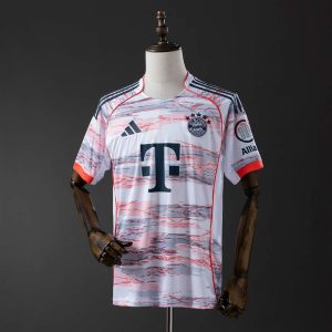 Pánsky Futbalový Dres Bayern München 2025/26 Preč Krátky Rukáv