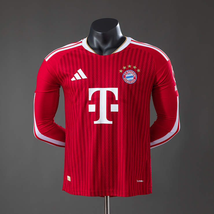 Futbalový Dres Bayern München 2026/27 Domáci Pánsky Verzia pre hráčov s dlhým rukávom 1 Futbalový Dres Bayern München 2026/27 Domáci Pánsky Verzia pre hráčov s dlhým rukávom