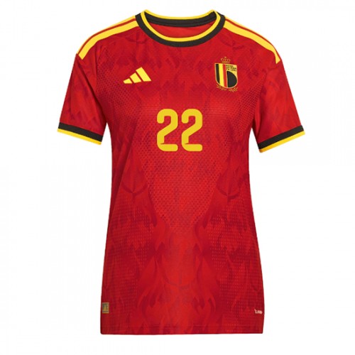 Ženy Futbalový Dres Belgicko Domáci MS 2026 Alexis Saelemaekers #22 2 Ženy Futbalový Dres Belgicko Domáci MS 2026 Alexis Saelemaekers #22 – Obrázok 2