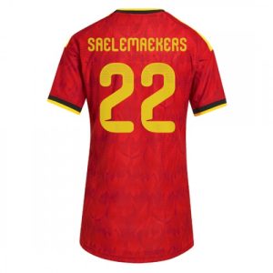 Ženy Futbalový Dres Belgicko Domáci MS 2026 Alexis Saelemaekers #22