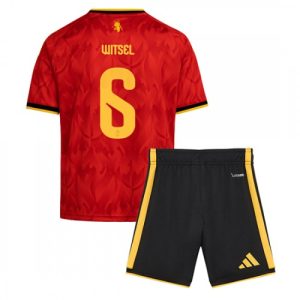 Belgicko Futbalový dres MS 2026 Axel Witsel #6 Domáci Detský Komplet