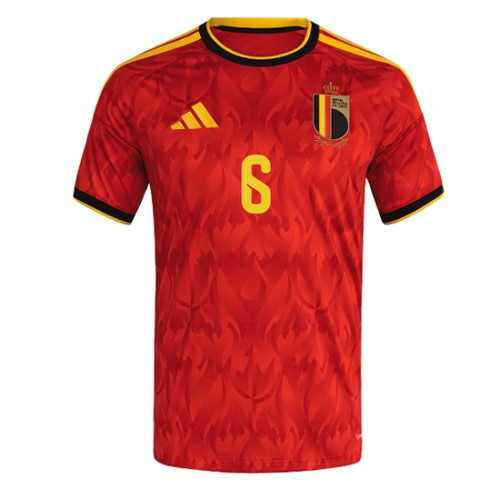Futbalové dresy Belgicko MS 2026 Axel Witsel #6 Domáci 2 Futbalové dresy Belgicko MS 2026 Axel Witsel #6 Domáci – Obrázok 2