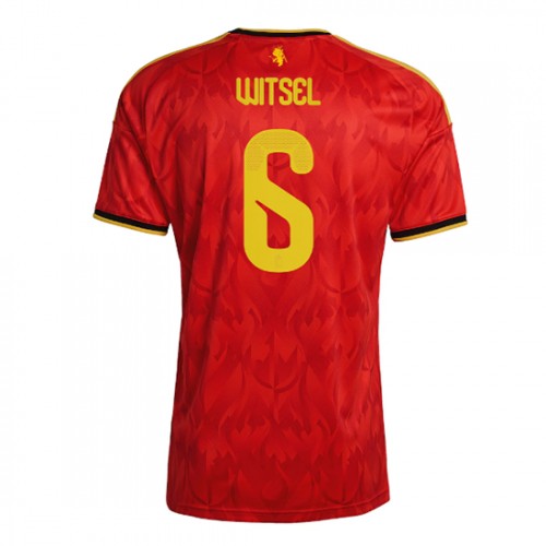 Futbalové dresy Belgicko MS 2026 Axel Witsel #6 Domáci 1 Futbalové dresy Belgicko MS 2026 Axel Witsel #6 Domáci