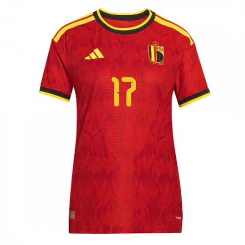 Ženy Futbalový Dres Belgicko Domáci MS 2026 Charles De Ketelaere #17 2 Ženy Futbalový Dres Belgicko Domáci MS 2026 Charles De Ketelaere #17 – Obrázok 2