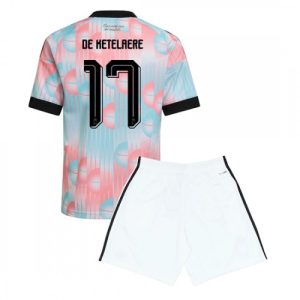 Belgicko Futbalový dres MS 2026 Charles De Ketelaere #17 Vonkajší Detský Komplet