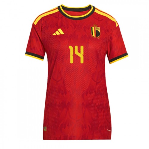 Ženy Futbalový Dres Belgicko Domáci MS 2026 Dodi Lukebakio #14 2 Ženy Futbalový Dres Belgicko Domáci MS 2026 Dodi Lukebakio #14 – Obrázok 2