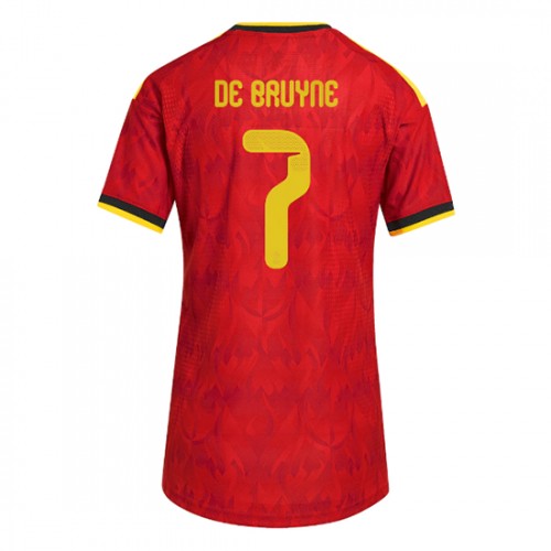 Ženy Futbalový Dres Belgicko Domáci MS 2026 Kevin De Bruyne #7 1 Ženy Futbalový Dres Belgicko Domáci MS 2026 Kevin De Bruyne #7