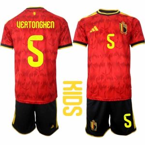 Fußballset Belgien WM 2026 Heimkindergarten – Jan Vertonghen #5