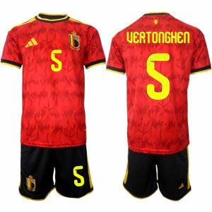 Fußball-Set Belgien WM 2026 Heim Herrens – Jan Vertonghen #5