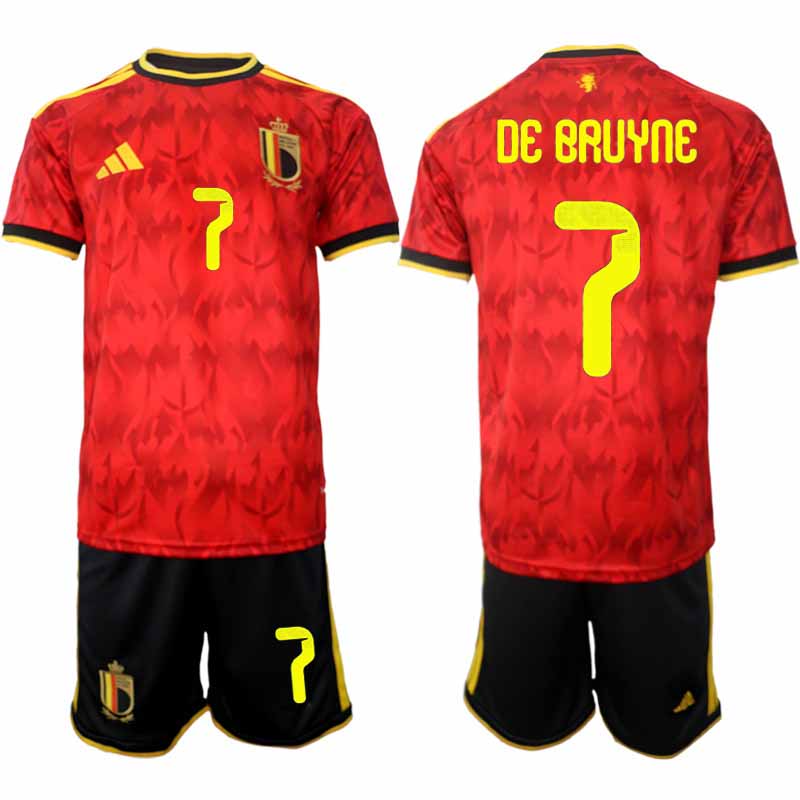 Futbalový set Belgicko MS 2026 domáci pánsky – Kevin De Bruyne #7 2 Futbalový set Belgicko MS 2026 domáci pánsky – Kevin De Bruyne #7 – Obrázok 2