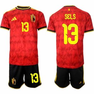 Fußball-Set Belgien WM 2026 Heim Herren – Matz Sels #13