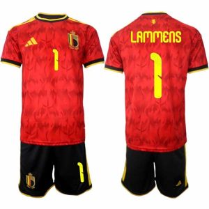 Fußballset Belgien WM 2026 Heim Herren – Senne Lammens #1