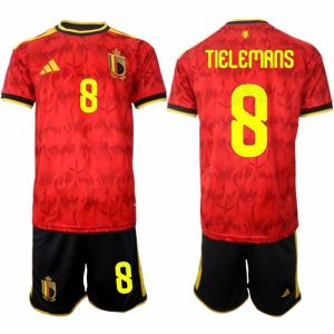 Fußball-Set Belgien WM 2026 Heim Herren – Youri Tielemans #8