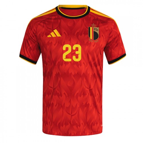 Futbalové dresy Belgicko MS 2026 Michy Batshuayi #23 Domáci 2 Futbalové dresy Belgicko MS 2026 Michy Batshuayi #23 Domáci – Obrázok 2