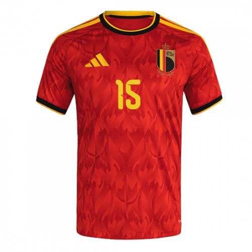 Futbalové dresy Belgicko MS 2026 Thomas Meunier #15 Domáci 2 Futbalové dresy Belgicko MS 2026 Thomas Meunier #15 Domáci – Obrázok 2