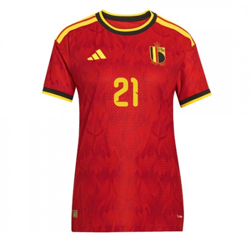 Ženy Futbalový Dres Belgicko Domáci MS 2026 Timothy Castagne #21 2 Ženy Futbalový Dres Belgicko Domáci MS 2026 Timothy Castagne #21 – Obrázok 2