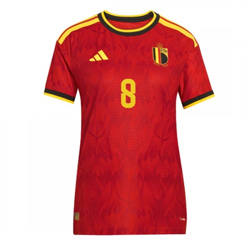 Ženy Futbalový Dres Belgicko Domáci MS 2026 Youri Tielemans #8 2 Ženy Futbalový Dres Belgicko Domáci MS 2026 Youri Tielemans #8 – Obrázok 2
