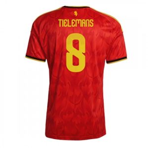 Futbalové dresy Belgicko MS 2026 Youri Tielemans #8 Domáci