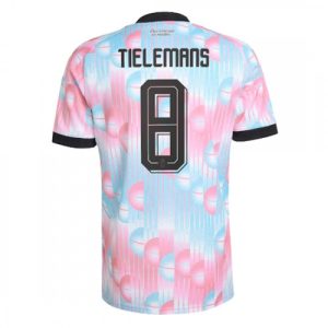Futbalové dresy Belgicko MS 2026 Youri Tielemans #8 Vonkajší